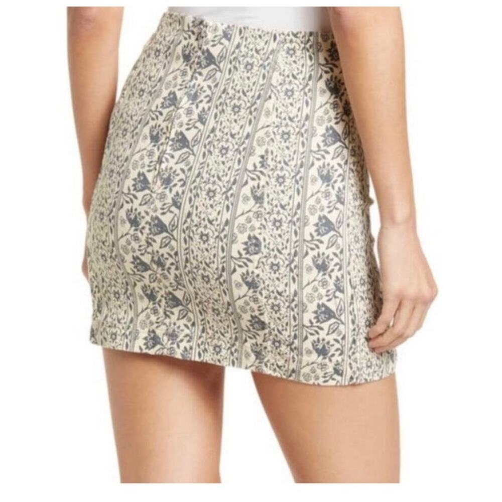 Free People Modern Femme denim miniskirt skirt size 0 - Picture 9 of 9